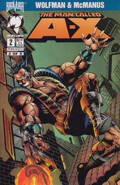 The Man Called A-X (Malibu) The Journey Of A Thousand Questions... |  Issue#2 | Year:1994 | Series:  | Pub: Malibu Comics