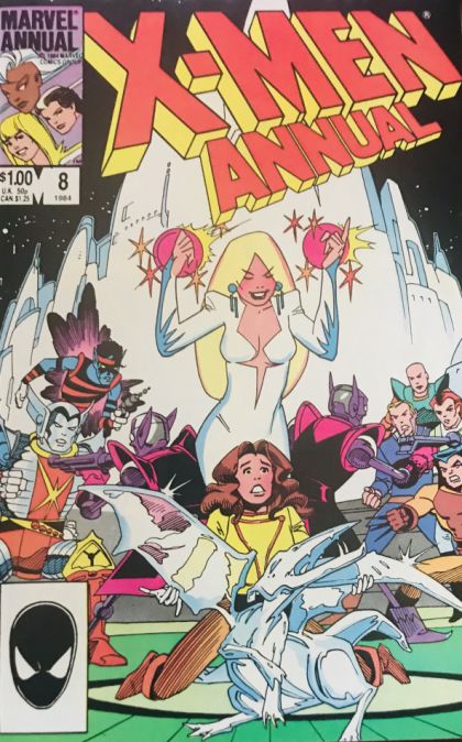 The Uncanny X-Men Annual, Vol. 1 The Adventures of Lockheed the Space Dragon and His Pet Girl, Kitty |  Issue#8A | Year:1984 | Series: X-Men | Pub: Marvel Comics |