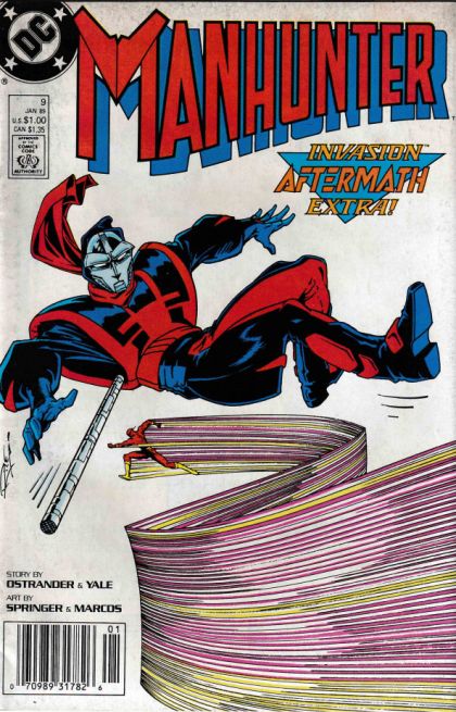 Manhunter, Vol. 2 Invasion - Flash Point, Flash Point part 2 |  Issue#9B | Year:1989 | Series: Manhunter | Pub: DC Comics | Newsstand Edition