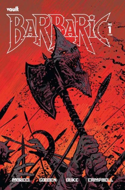 Barbaric  |  Issue#1B | Year:2021 | Series:  | Pub: Vault Comics | Josh Hixson Variant