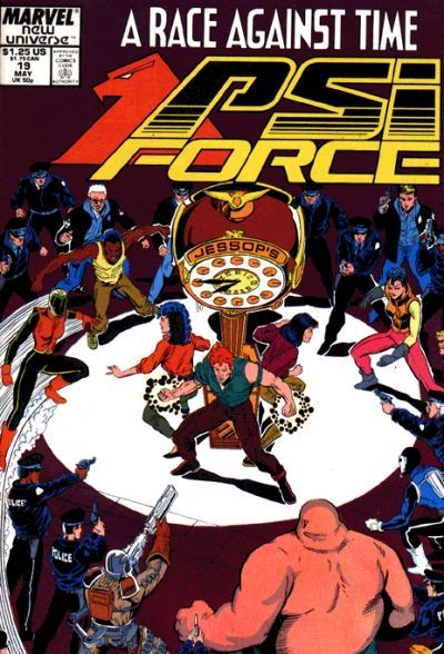 Psi Force The Masada Defense |  Issue#19 | Year:1988 | Series: New Universe | Pub: Marvel Comics |