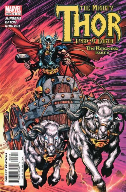 Thor, Vol. 2 The Reigning, Part 5: "The Betrayed" |  Issue#73A | Year:2004 | Series: Thor | Pub: Marvel Comics | Direct Edition