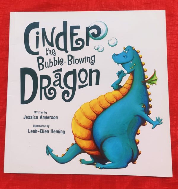 Cinder the bubble-blowing dragon | Story Book with Big Pictures and Little Text | For 3-5 Years Old | Paperback | SKU: 2405_101_A102