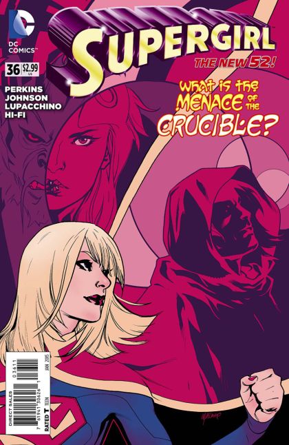 Supergirl, Vol. 6 Crucible, Part I |  Issue#36A | Year:2014 | Series: Supergirl | Pub: DC Comics | Emanuela Lupacchino Regular Cover