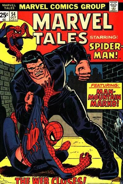 Marvel Tales, Vol. 2  |  Issue#54 | Year:1974 | Series: Spider-Man | Pub: Marvel Comics |