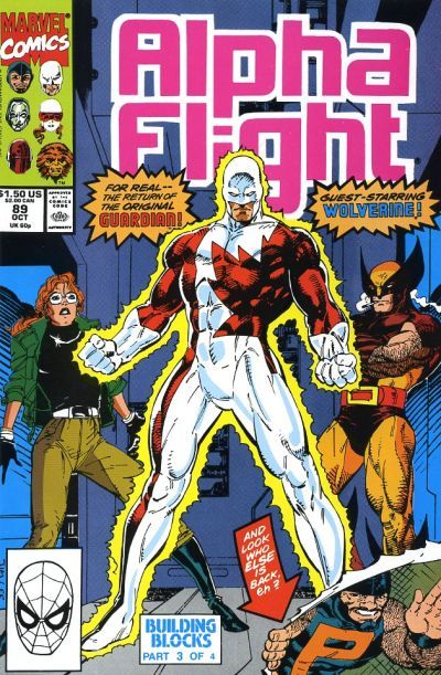 Alpha Flight, Vol. 1 Building Blocks, Part 3: Faith |  Issue#89A | Year:1990 | Series: Alpha Flight | Pub: Marvel Comics |