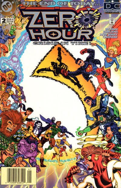 Zero Hour: Crisis in Time Zero Hour - Zero Hour Part 3 |  Issue#2B | Year:1994 | Series: Zero Hour | Pub: DC Comics | Newsstand Edition