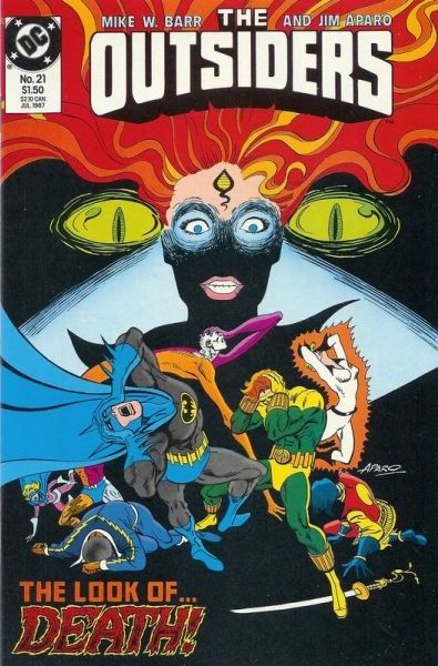 Outsiders, Vol. 1 Strike Force Kobra / Meanwhile, Back in Markovia... |  Issue#21 | Year:1987 | Series: Outsiders | Pub: DC Comics |