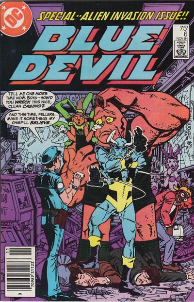 Blue Devil Night On The Town / Driving Force |  Issue#6B | Year:1984 | Series:  | Pub: DC Comics | Newsstand Edition