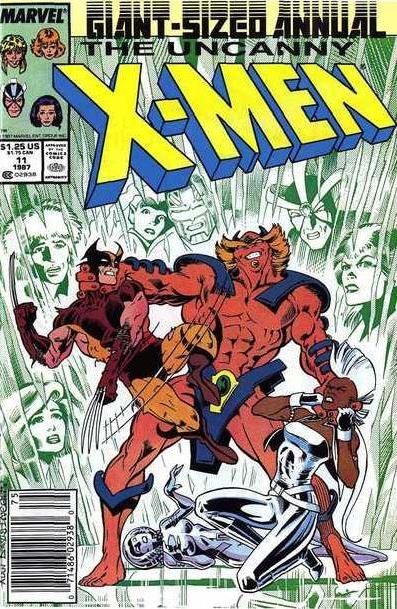 The Uncanny X-Men Annual, Vol. 1 Lost In The Funhouse |  Issue#11B | Year:1987 | Series: X-Men | Pub: Marvel Comics |