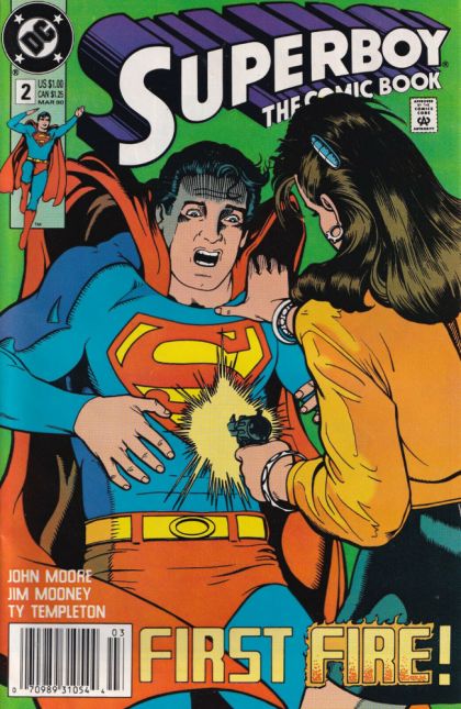 Superboy, Vol. 2 Jokes My Father Never Told Me |  Issue#2B | Year:1990 | Series: Superboy | Pub: DC Comics | Newsstand Edition