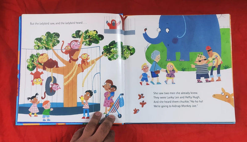 What the Ladybird Heard on Holiday | Story Book with Big Pictures and Little Text | For 3-5 Years Old | Hardcover | SKU: 2405_101_A108