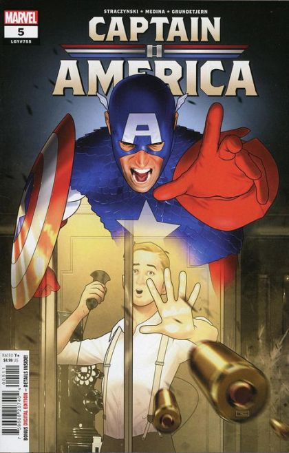 Captain America, Vol. 11 Sigils, Moxie and Chopped Demon Liver |  Issue#5A | Year:2024 | Series:  | Pub: Marvel Comics | Taurin Clarke Regular