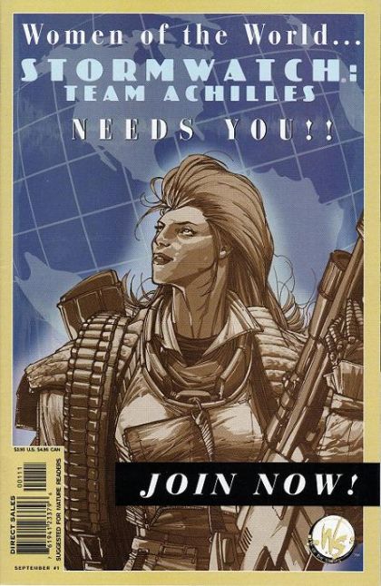 Stormwatch: Team Achilles The Big Dance |  Issue#1B | Year:2002 | Series: Stormwatch | Pub: DC Comics | Variant Cover