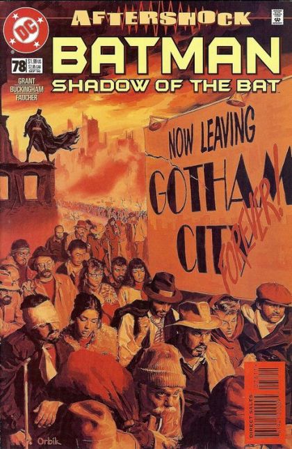 Batman: Shadow of the Bat Aftershock - The Blank Generation, Part 1: Corporate Nightmares |  Issue#78A | Year:1998 | Series: Batman | Pub: DC Comics | Direct Edition