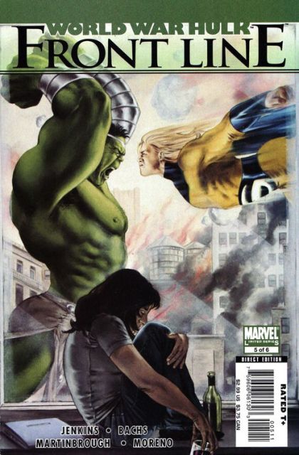 World War Hulk: Front Line World War Hulk - Embedded:  Behind Enemy Lines |  Issue#5 | Year:2007 | Series: Hulk | Pub: Marvel Comics |