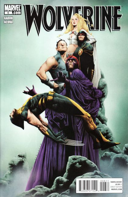 Wolverine, Vol. 4 Wolverine vs. The X-Men, Part 1 |  Issue#6 | Year:2011 | Series: Wolverine | Pub: Marvel Comics | Jae Lee Regular