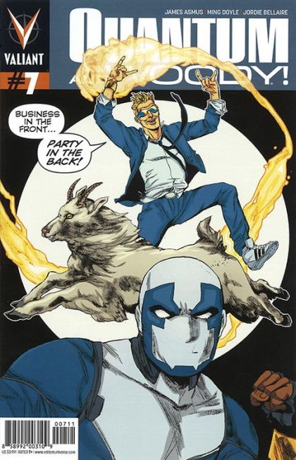 Quantum & Woody, Vol. 2 In Security, Part 3 - Better Saved Than Sorry |  Issue#7A | Year:2014 | Series: Quantum & Woody | Pub: Valiant Entertainment | Ming Doyle Regular