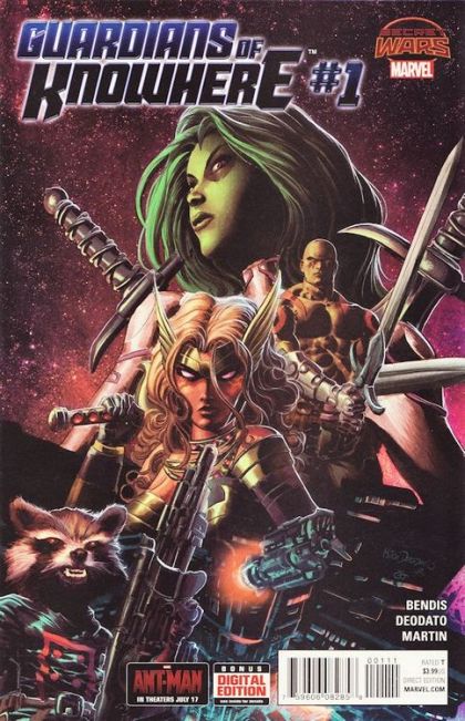 Guardians of Knowhere Secret Wars  |  Issue#1A | Year:2015 | Series: Guardians of the Galaxy | Pub: Marvel Comics | Mike Deodato Jr. Regular
