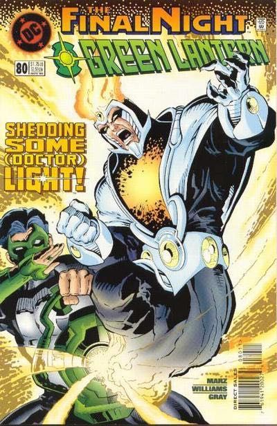 Green Lantern, Vol. 3 Final Night - Light in Darkness |  Issue#80A | Year:1996 | Series: Green Lantern | Pub: DC Comics | Direct Edition