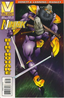 Ninjak, Vol. 1 Icebreaker |  Issue#18 | Year:1995 | Series: Ninjak | Pub: Valiant Entertainment |
