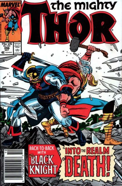 Thor, Vol. 1 Into the Realm of Death |  Issue#396B | Year:1988 | Series: Thor | Pub: Marvel Comics | Newsstand Edition