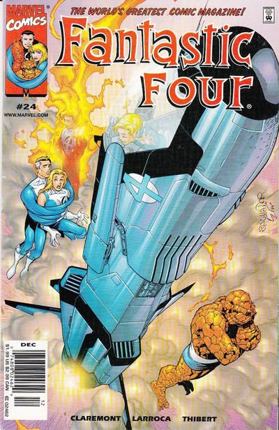 Fantastic Four, Vol. 3 Last Farewell |  Issue#24B | Year:1999 | Series: Fantastic Four | Pub: Marvel Comics | Newsstand Edition
