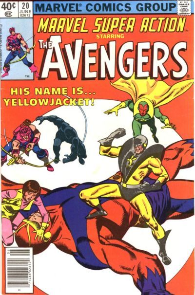 Marvel Super Action, Vol. 2 The Name is Yellowjacket |  Issue#20B | Year:1980 | Series:  | Pub: Marvel Comics | Newsstand Edition