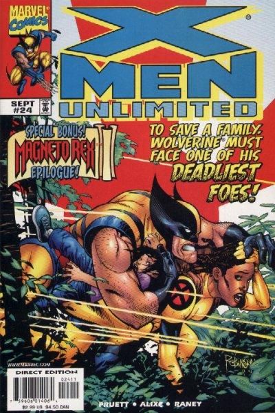 X-Men Unlimited, Vol. 1 Search and Destroy / Aftermath |  Issue#24A | Year:1999 | Series: X-Men | Pub: Marvel Comics |