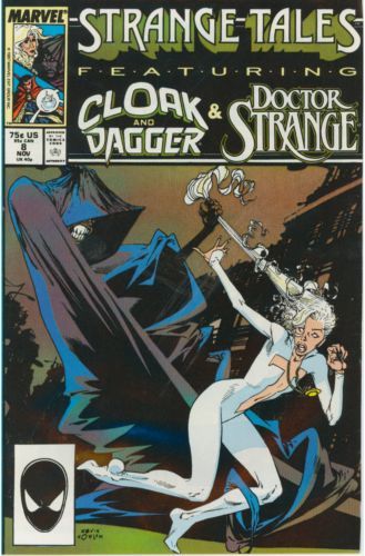 Strange Tales, Vol. 2 The Black Tear Drop |  Issue#8A | Year:1987 | Series: Strange Tales | Pub: Marvel Comics | Direct Edition