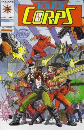H.A.R.D. Corps Chop Jam |  Issue#5B | Year:1993 | Series:  | Pub: Valiant Entertainment | Comic Defense System Variant