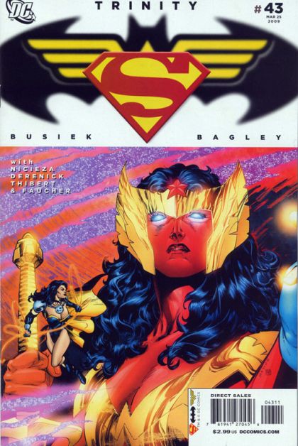Trinity, Vol. 1 Shiny Face Pitch A Fit / Talking to Sunshine and Shade |  Issue#43 | Year:2009 | Series:  | Pub: DC Comics |