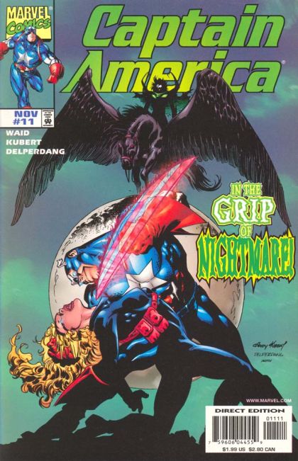Captain America, Vol. 3 American Nightmare, Chapter Three: Finger on the Pulse |  Issue#11A | Year:1998 | Series: Captain America | Pub: Marvel Comics | Direct Edition