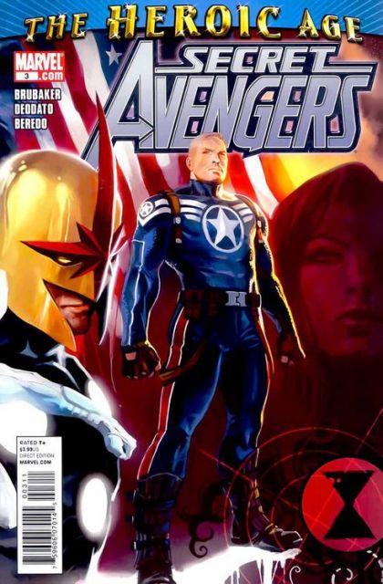Secret Avengers, Vol. 1 The Heroic Age - Secret Histories |  Issue#3A | Year:2010 | Series: Avengers | Pub: Marvel Comics | Marko Djurdjevic Regular Cover