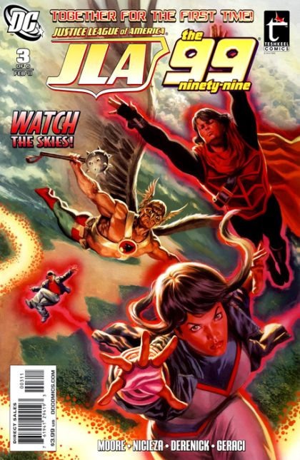 Justice League of America / The 99 Star Power |  Issue#3A | Year:2010 | Series: Justice League | Pub: DC Comics and Teshkeel Comics |