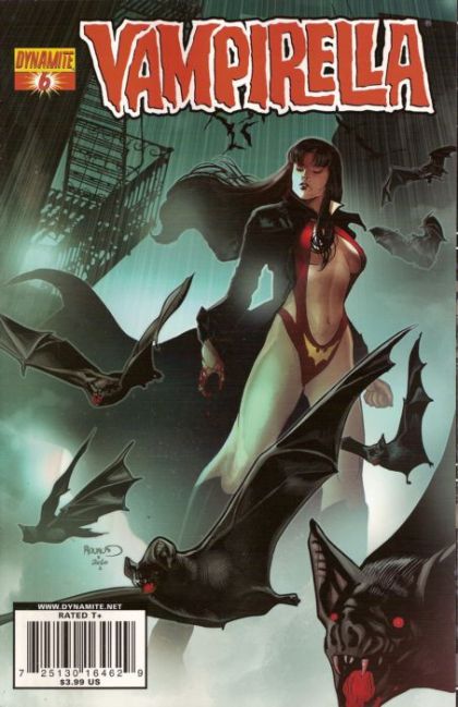 Vampirella, Vol. 1 (Dynamite Entertainment) Crown of Worms, Part 6 |  Issue#6B | Year:2011 | Series: Vampirella | Pub: Dynamite Entertainment | Paul Renaud Cover