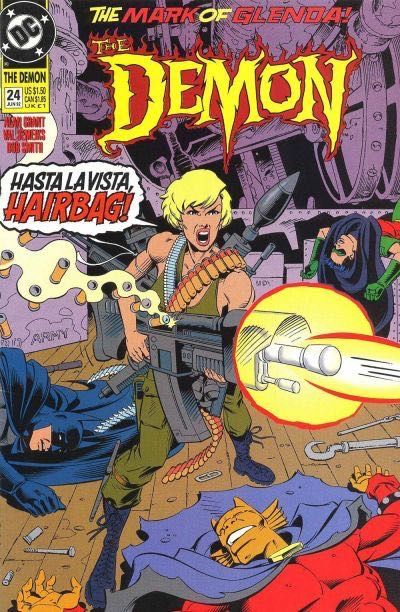 The Demon, Vol. 3 The Return of the Howler!, His Keeper's Brother |  Issue#24 | Year:1992 | Series: Demon | Pub: DC Comics |
