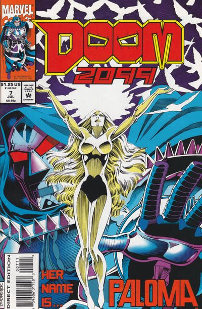 Doom 2099, Vol. 1 A Region of Ether and Sighs! |  Issue#7A | Year:1993 | Series:  | Pub: Marvel Comics | Direct Edition