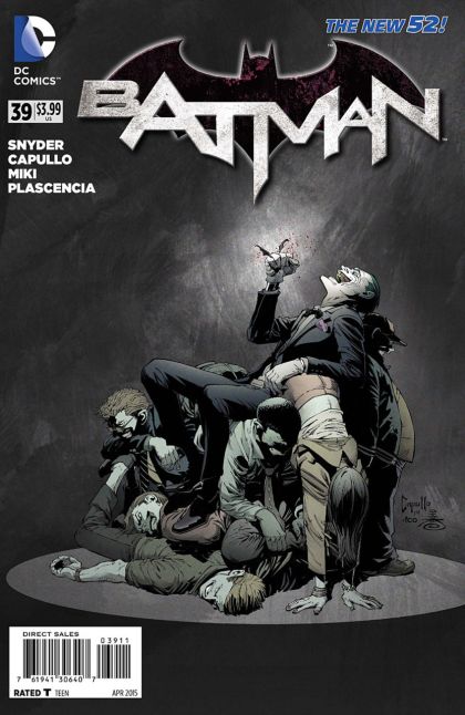 Batman, Vol. 2 Endgame, Part Five / The Last Smile |  Issue#39A | Year:2015 | Series: Batman | Pub: DC Comics | Greg Capullo Regular Cover