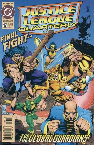 Justice League Quarterly The Heart of Darkness / The Sleeper Awakens / Guardian Angel |  Issue#17A | Year:1994 | Series: JLA | Pub: DC Comics | Direct Edition