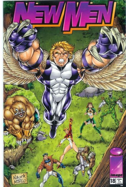 Newmen The Changing Man |  Issue#18 | Year:1995 | Series: Newmen | Pub: Image Comics |