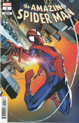 The Amazing Spider-Man, Vol. 6  |  Issue#1E | Year:2022 | Series: Spider-Man | Pub: Marvel Comics | Alan Davis Variant