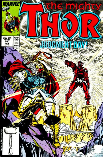 Thor, Vol. 1 Judgement Day |  Issue#387A | Year:1987 | Series: Thor | Pub: Marvel Comics | Direct Edition