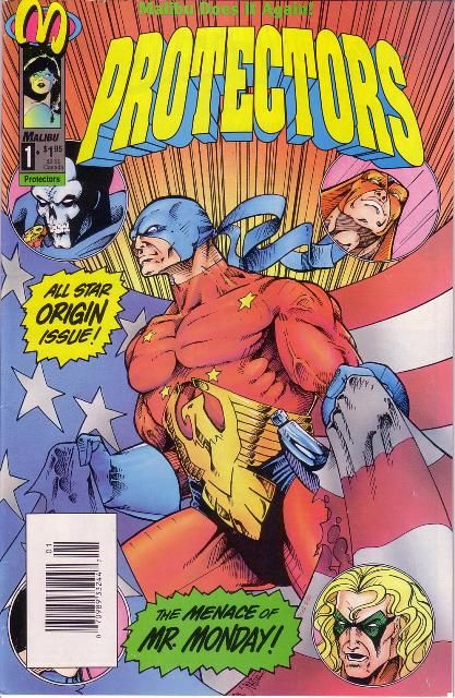 Protectors (Malibu) When Heroes Gather |  Issue#1D | Year:1992 | Series: Protectors | Pub: Malibu Comics |