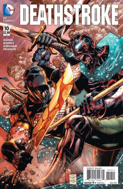 Deathstroke, Vol. 3 Blood Sacrifice |  Issue#10A | Year:2015 | Series: Deathstroke | Pub: DC Comics | Tony S. Daniel Regular