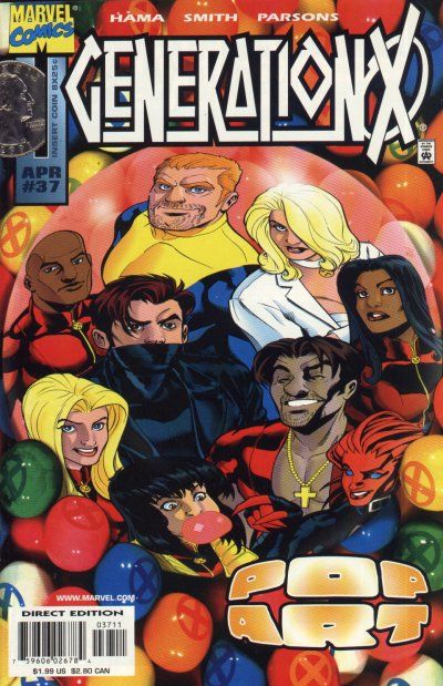 Generation X, Vol. 1 In Dark Woods, The Right Road Lost |  Issue#37A | Year:1998 | Series: Generation X | Pub: Marvel Comics | Direct Edition