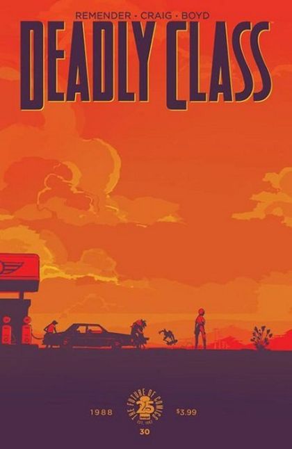 Deadly Class  |  Issue#30A | Year:2017 | Series:  | Pub: Image Comics | Wes Craig & Jordan Boyd Cover