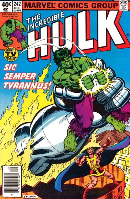 The Incredible Hulk, Vol. 1 Sic Semper Tyrannus! |  Issue#242B | Year:1979 | Series: Hulk | Pub: Marvel Comics | Newsstand Edition