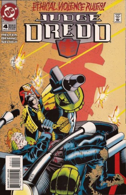 Judge Dredd, Vol. 3 48 Hours: A Two-Day Story, Day One: Aftershock |  Issue#4 | Year:1994 | Series: Judge Dredd | Pub: DC Comics |