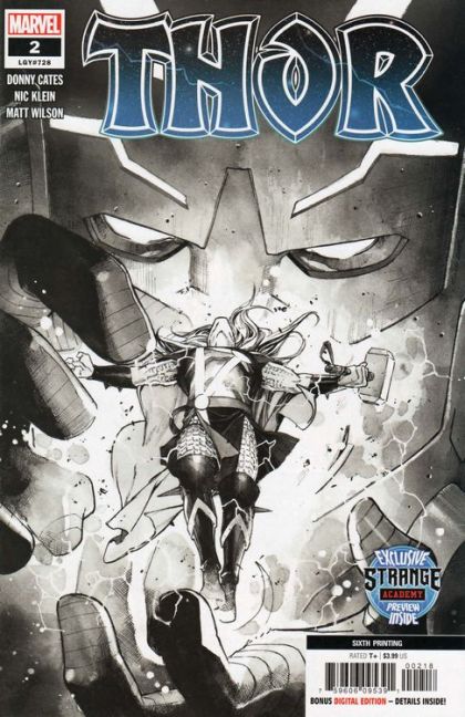 Thor, Vol. 6 The Devourer King, Lightning and Hunger |  Issue#2J | Year:2020 | Series:  | Pub: Marvel Comics | 6th Printing Olivier Coipel